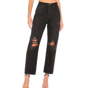 AGOLDE ‘90s High-Rise Loose Fit Jean Black 26